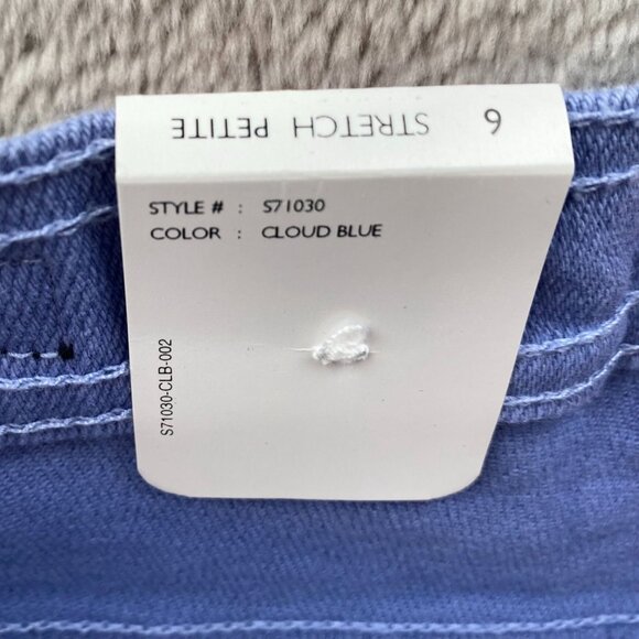 NWT Gloria Vanderbilt Womens Jeans Size 69 Stretch Straight Leg Purple Casual - Picture 12 of 16